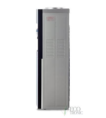 Кулер для воды напольный Ecotronic V21-LF black+silver с холодильником