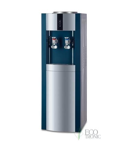 Кулер для воды напольный Ecotronic V21-LF green+silver c холодильником купить в Москве