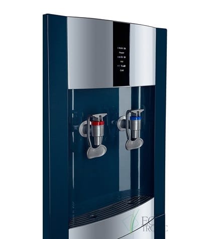 Кулер для воды напольный Ecotronic V21-LF green+silver c холодильником заказать