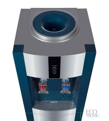 Кулер для воды напольный Ecotronic V21-LF green+silver c холодильником