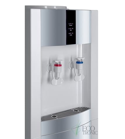 Кулер для воды напольный Ecotronic V21-LF white+silver с холодильником заказать