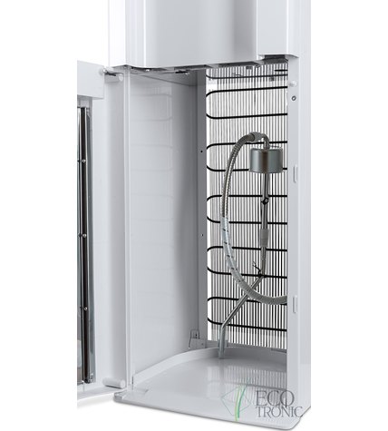 Кулер для воды напольный Ecotronic P9-LX White+SS с нижней загрузкой бутыли
