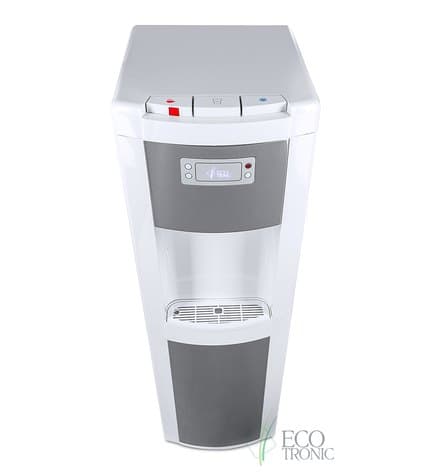 Кулер для воды напольный Ecotronic P9-LX White+SS с нижней загрузкой бутыли