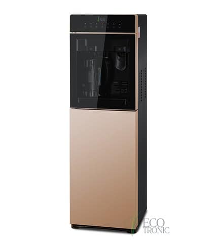 Кулер для воды с чайником Ecotronic M15-LXKEM gold с нижней загрузкой бутыли купить