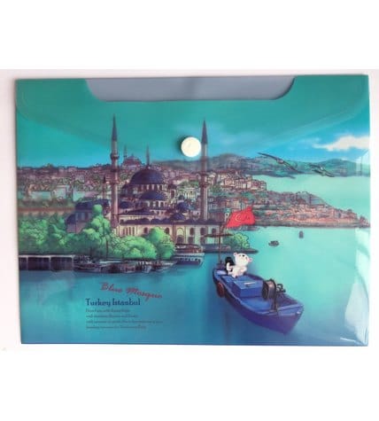 Папка-конверт Comix на кнопке Турция А5