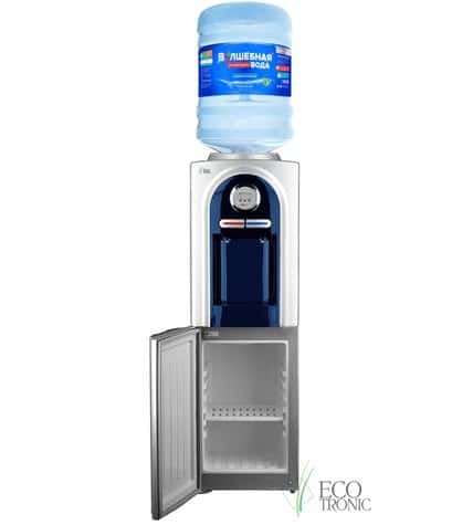 Кулер для воды напольный Ecotronic C2-LC Blue со шкафчиком