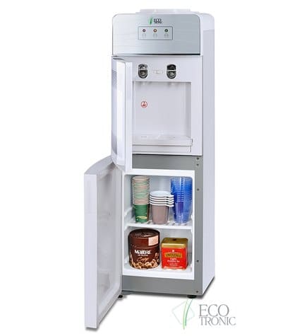 Кулер для воды напольный Ecotronic K31-LCE со шкафчиком цена