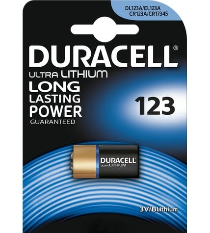 Батарейка Duracell Ultra 123