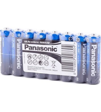 Батарейки Panasonic General Purpose АА 8 шт