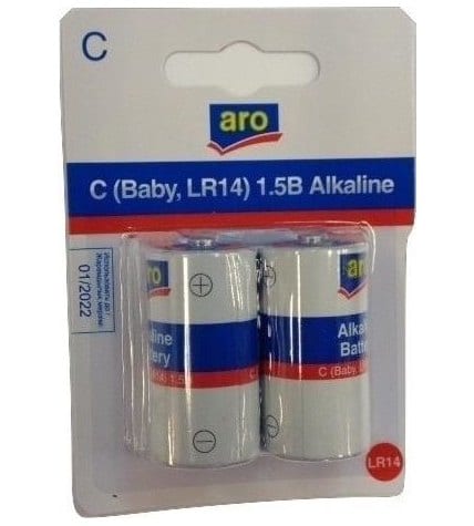 Батарейки Аro С 2 шт
