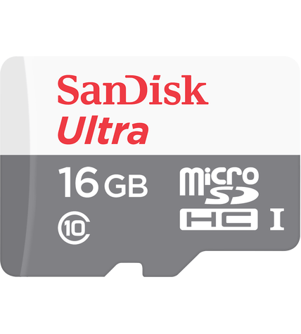 Карта памяти SanDisk MicroSDHC Android 16 Гб Class 10 Ultra
