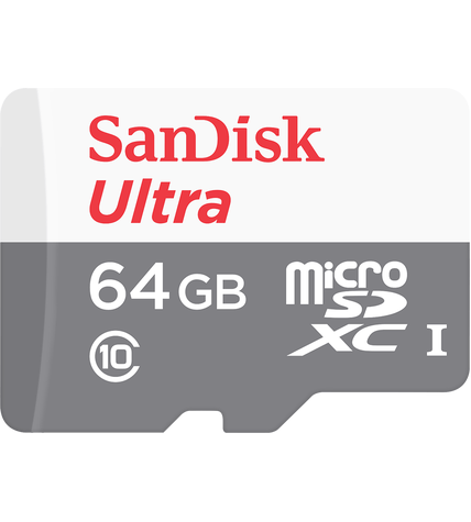 Карта памяти SanDisk MicroSDHC Android 64 Гб Class 10 Ultra