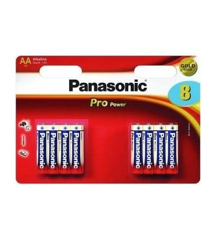 Батарейки Panasonic AA Alkaline Pro Power 8 шт