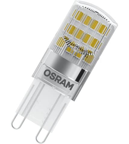 Лампа светодиодная Osram Star PIN 30 2,6W G9 CL теплый белый