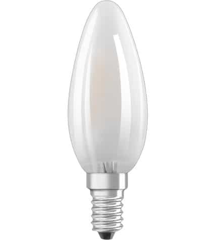 Лампа светодиодная Aro Bulbs 5W E14 свеча холодный белый 2 шт