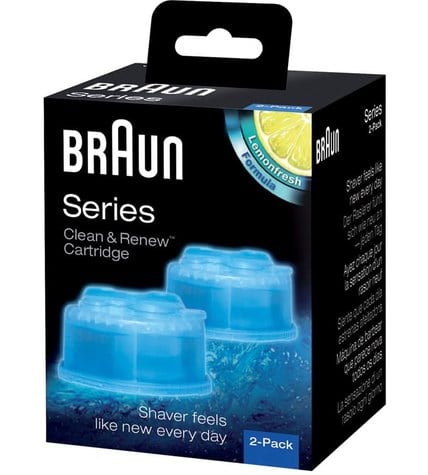 Картридж для бритв Braun CCR2 с чистящей жидкостью