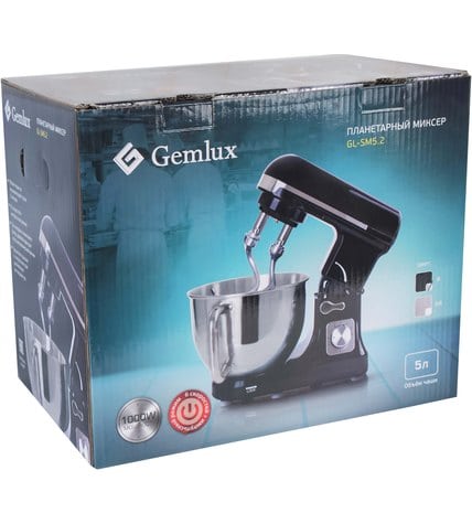 Миксер планетарный Gemlux GL-SM5.2B купить