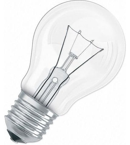 Лампа накаливания Osram E27 75 Вт груша теплый свет