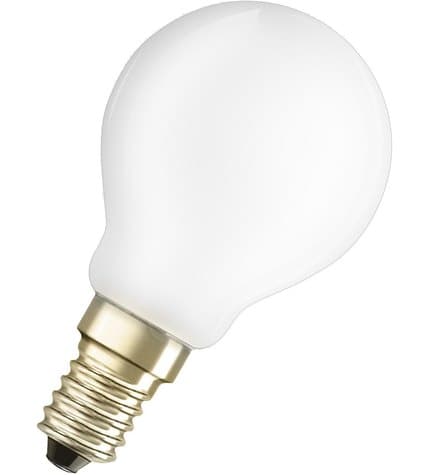 Лампа накаливания Osram Classic P FR 60W цоколь E14 шарик матовый теплый свет