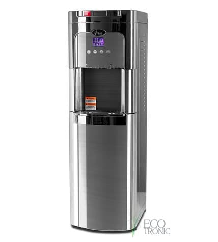 Кулер для воды напольный Ecotronic C11-LXPM chrome с нижней загрузкой бутыли купить