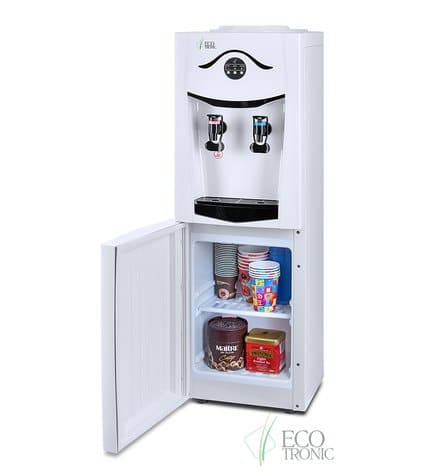 Кулер для воды напольный Ecotronic K21-LCE со шкафчиком цена