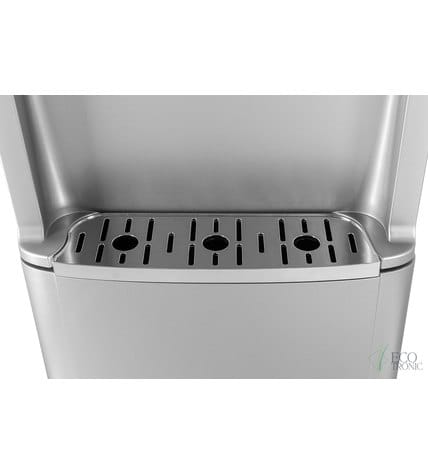 Кулер для воды напольный Ecotronic M30-LXE silver+SS с нижней загрузкой бутыли купить в Москве