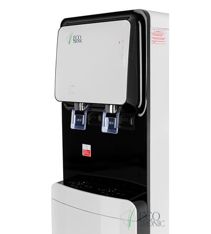 Кулер для воды напольный Ecotronic M50-LXE white+black с нижней загрузкой бутыли заказать