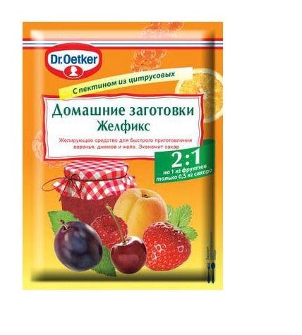 Желфикс Dr.Oetker 2:1 для консервирования