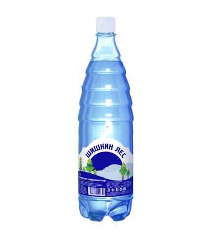 Вода питьевая Шишкин Лес газированная 1 л