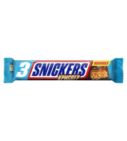 Батончик Snickers Криспер шоколадный 60 г