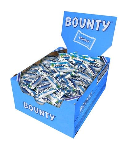 Шоколадные батончики Bounty Minis 3 кг