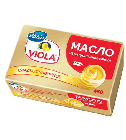 Сливочное масло Valio из натуральных сливок 82% 450 г