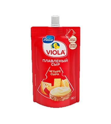 Плавленый сыр Viola Четыре сыра 45% 180 г