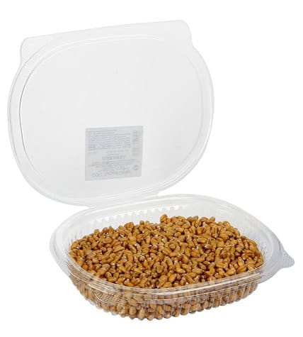 Проростки пшеницы в упаковке