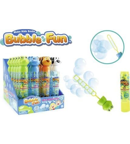 Мыльные пузыри Bubble Fun животные 180 мл