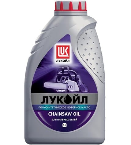 Масло Лукойл Chainsaw Oil полусинтетическое моторное для пильных цепей 1 л