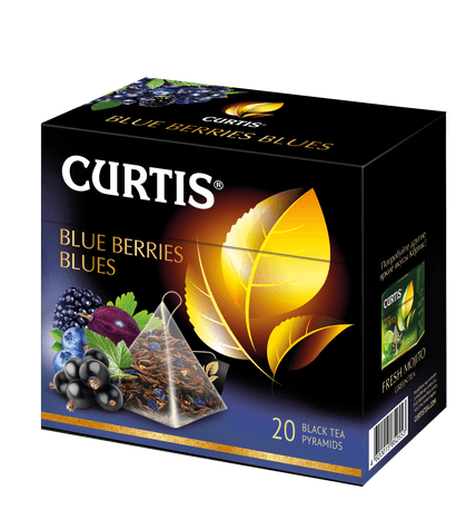 Чай черный Curtis Blue Berries Blues в пирамидках 1,8 г х 20 шт