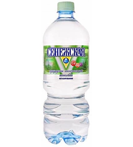 Вода питьевая Сенежская негазированная столовая 1 л