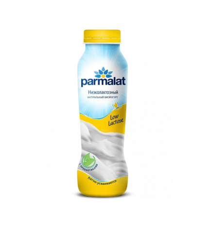 Йогурт питьевой Parmalat низколактозный 1,5% 290 г бзмж
