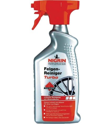 Очиститель Nigrin для очистки колесных дисков с индикатором