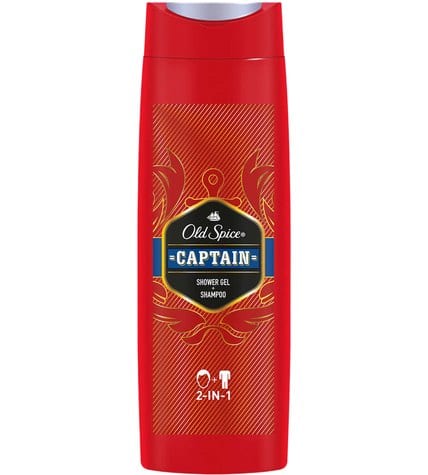 Гель для душа и шампунь Old Spice Captain 2-в-1 400 мл