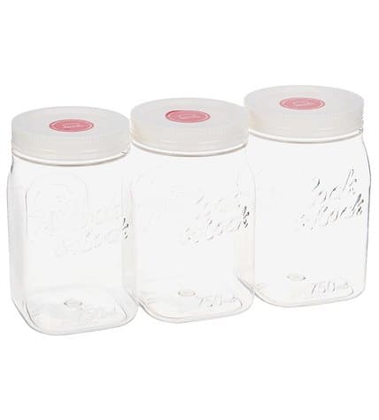 Банки Lock&Lock для сыпучих продуктов 750 мл 3 шт купить