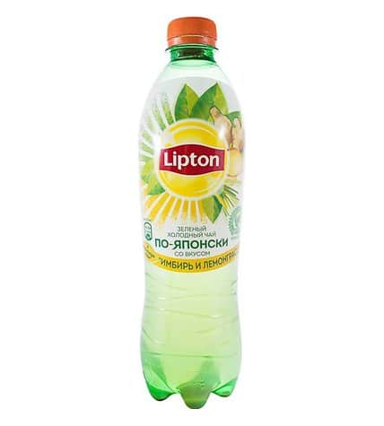 Чай Lipton холодный По-японски Имбирь-лемонграсс 1,5 л