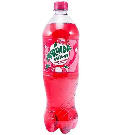 Газированный напиток Mirinda Mix-it со вкусом клубники и личи 1 л
