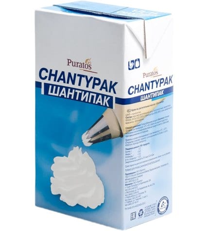Крем Puratos растительный для взбивания Шантипак 27 % 1 кг