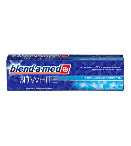 Зубная паста Blend-a-Med 3D-White 3 в 1 Арктическая свежесть 100 мл