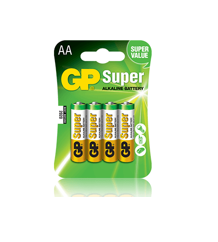 Батарейка GP Super 5 + 5 алкалиновая АА 10 шт