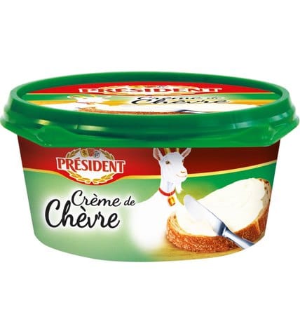 Творожный сыр President Chevre 65% 140 г