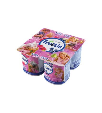 Йогурт Fruttis Герои Disney малина и черника 2,5% бзмж
