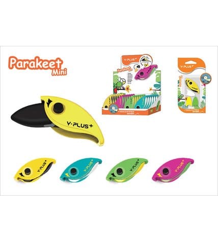 Ластик Y-Plus Parakeet mini с держателем